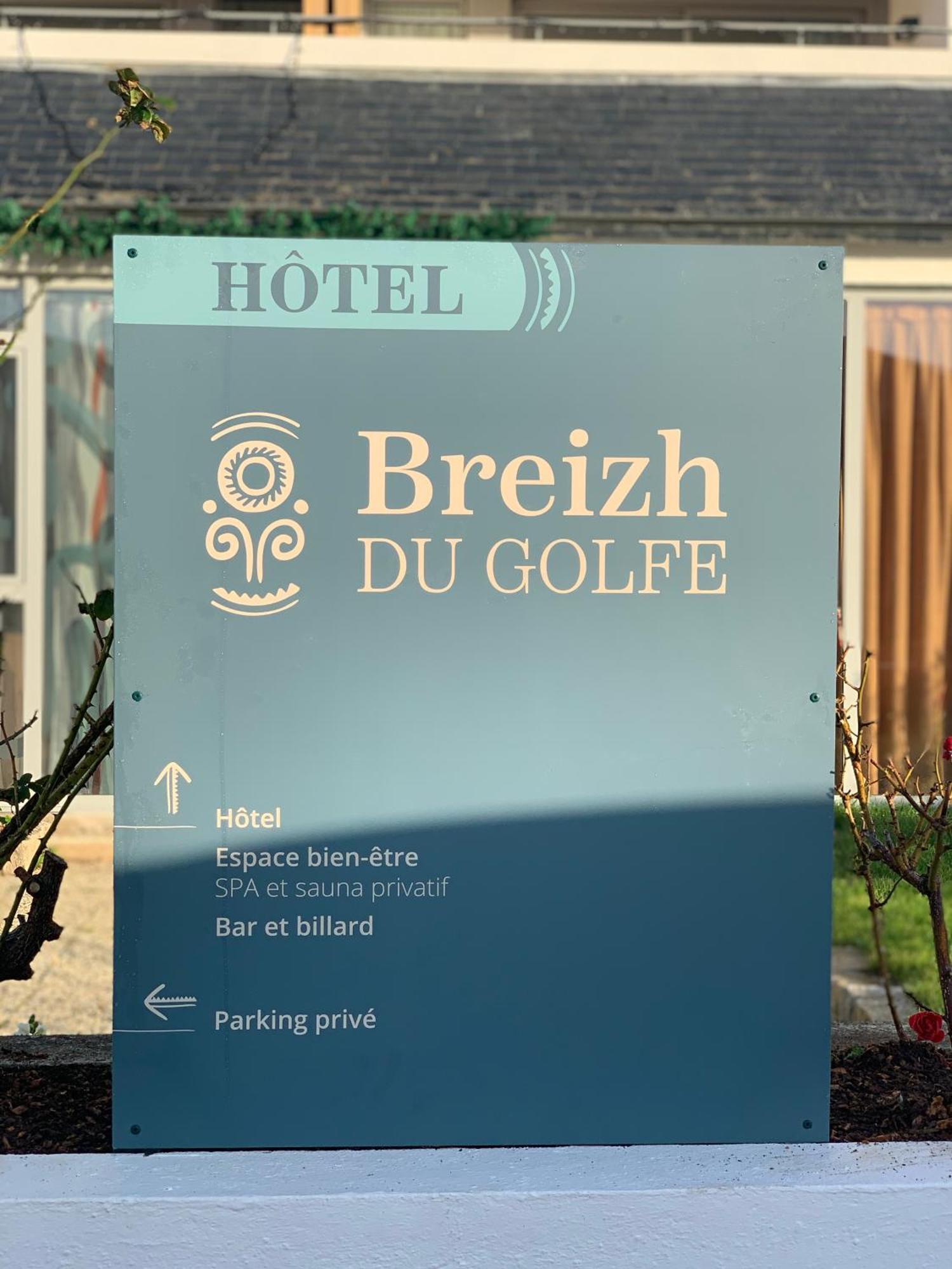 Hotel Breizh Du Golfe Arzon Eksteriør billede