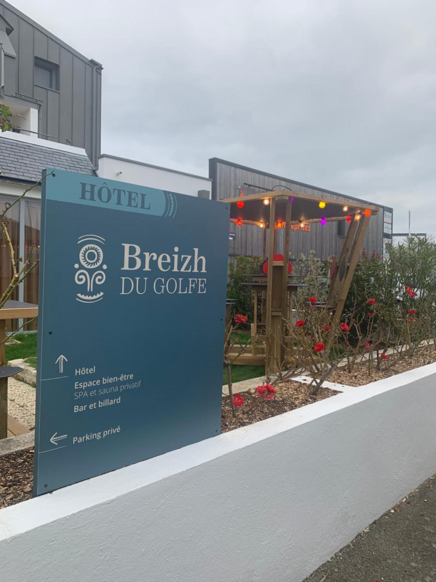 Hotel Breizh Du Golfe Arzon Eksteriør billede
